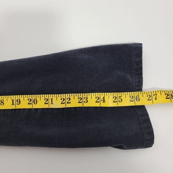 Talbots Women's Simply Flattering 5-Pocket Straight Black Corduroy Pants Sz 8P - Picture 9 of 9